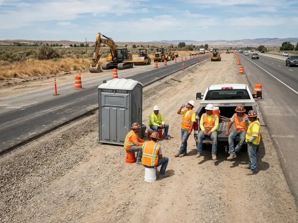 highway-road-construction-crew-007 — frequently asked questions, Porta Potty and Restroom Rentals in Boonville, IN